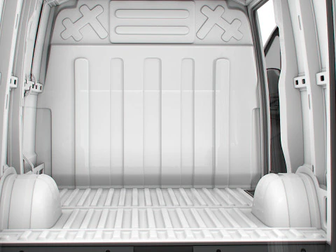 Iveco eDaily Van L1H1 HQ Interior 2024 3D Model