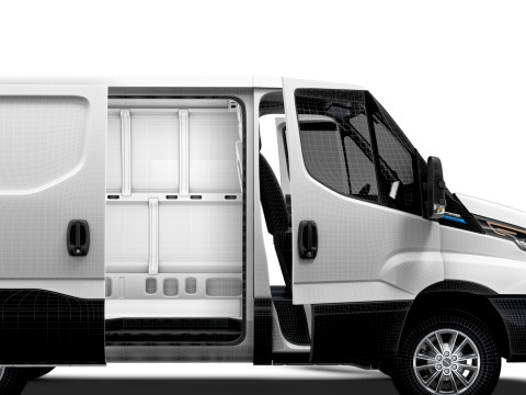Iveco eDaily Van L1H1 HQ Interior 2024 3D मॉडल