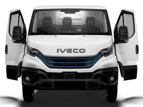 Iveco eDaily Van L1H1 HQ Interior 2024 3D मॉडल