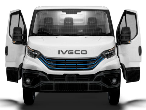Iveco eDaily Van L1H1 HQ Interior 2024 3D Model