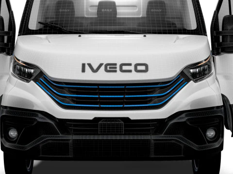 Iveco eDaily Van L1H1 HQ Interior 2024 3D Model