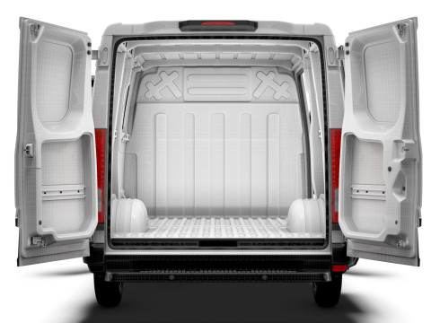 Iveco eDaily Van L1H1 HQ Interior 2024 3D मॉडल