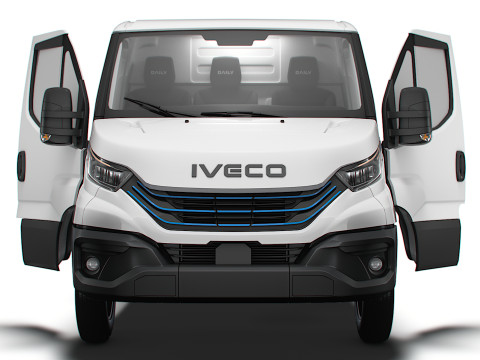 Iveco eDaily Van L2H1 HQ Interior 2024 3D Model