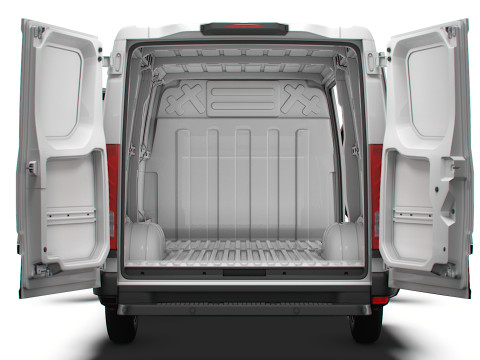 Iveco eDaily Van L2H1 HQ Interior 2024 3D Model