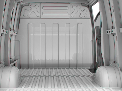 Iveco eDaily Van L2H1 HQ Interior 2024 3D Model