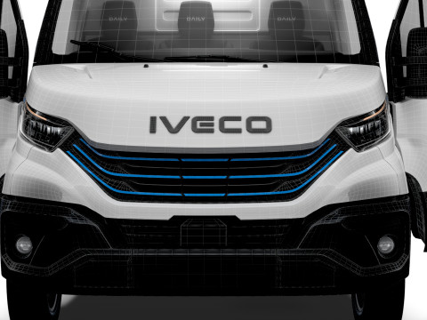 Iveco eDaily Van L2H1 HQ Interior 2024 3D Model
