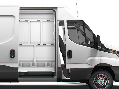 Iveco eDaily Van L2H2 HQ Interior 2024 Modèle 3D