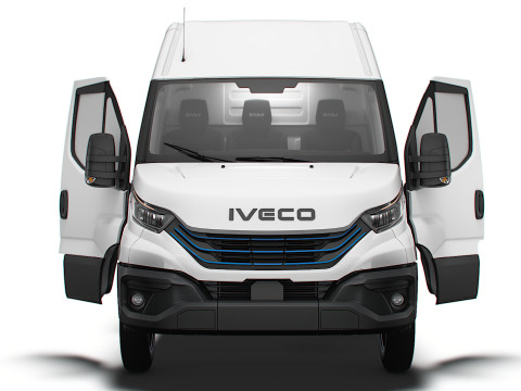 Iveco eDaily Van L2H2 HQ Interior 2024 Modèle 3D