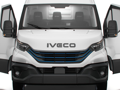 Iveco eDaily Van L2H2 HQ Interior 2024 Modèle 3D