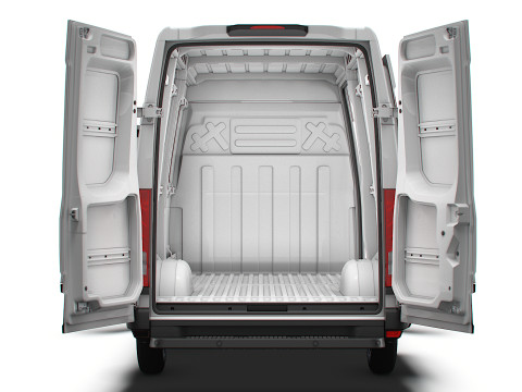 Iveco eDaily Van L2H2 HQ Interior 2024 Modèle 3D