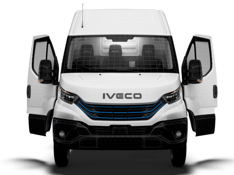 Iveco eDaily Van L2H2 HQ Interior 2024 Modèle 3D