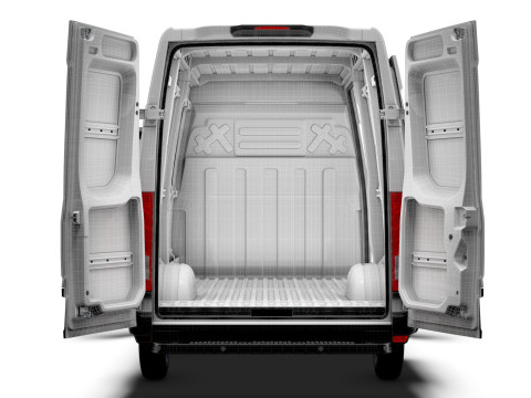 Iveco eDaily Van L2H2 HQ Interior 2024 Modèle 3D