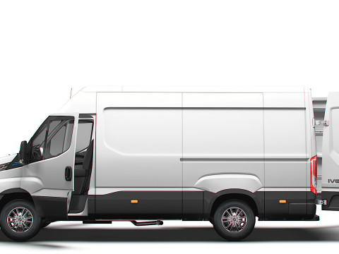 Iveco eDaily Van L3H2 HQ Interior 2024 3D Модель