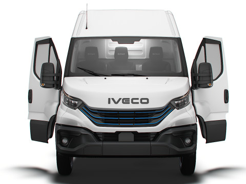 Iveco eDaily Van L3H2 HQ Interior 2024 3D Модель