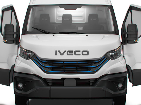 Iveco eDaily Van L3H2 HQ Interior 2024 3D Модель