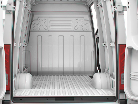 Iveco eDaily Van L3H2 HQ Interior 2024 3D Модель