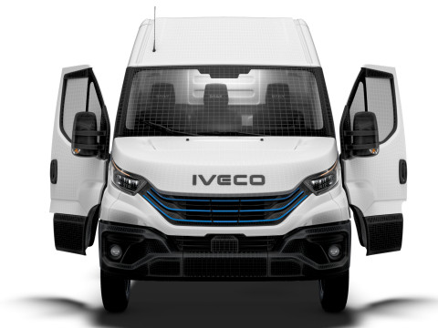 Iveco eDaily Van L3H2 HQ Interior 2024 3D Модель