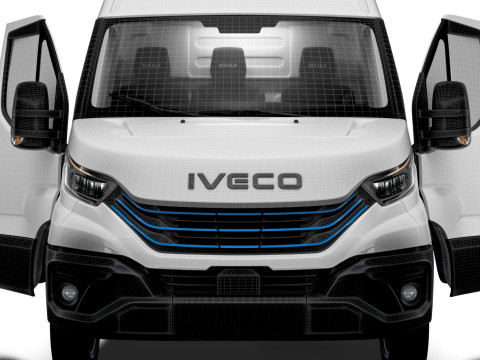 Iveco eDaily Van L3H2 HQ Interior 2024 3D Модель