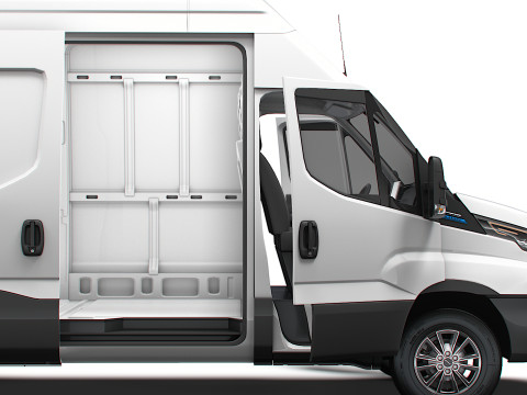 Iveco eDaily Van L3H3 HQ Interior 2024 3D Model