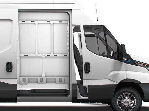 Iveco eDaily Van L3H3 HQ Interior 2024 3D Model