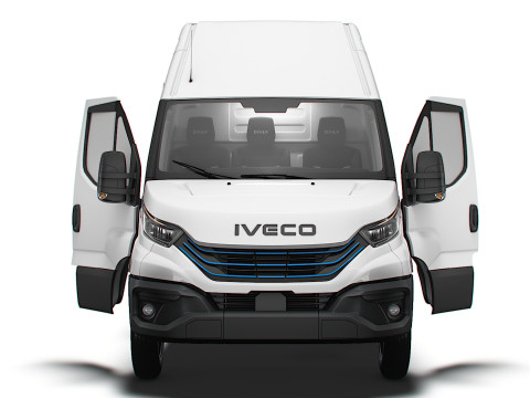 Iveco eDaily Van L3H3 HQ Interior 2024 3D Model