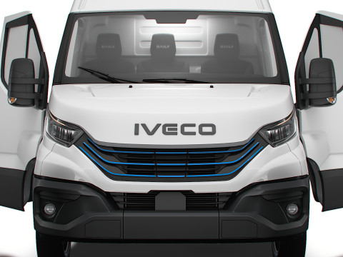 Iveco eDaily Van L3H3 HQ Interior 2024 3D Model
