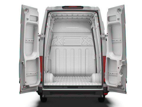 Iveco eDaily Van L3H3 HQ Interior 2024 3D Model