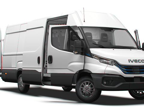 Iveco eDaily Van L4H2 HQ Interior 2024 3D Model