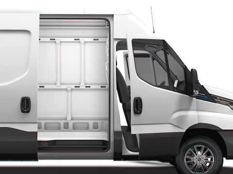 Iveco eDaily Van L4H2 HQ Interior 2024 3D मॉडल