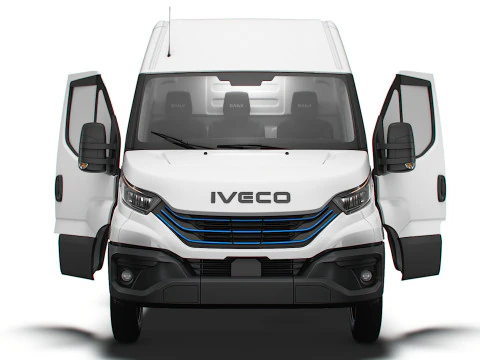Iveco eDaily Van L4H2 HQ Interior 2024 3D Model