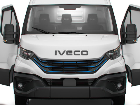 Iveco eDaily Van L4H2 HQ Interior 2024 3D मॉडल