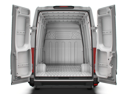 Iveco eDaily Van L4H2 HQ Interior 2024 3D मॉडल