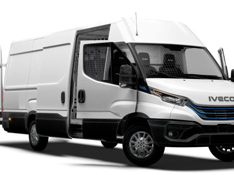 Iveco eDaily Van L4H2 HQ Interior 2024 3D Model