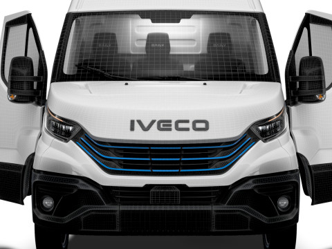 Iveco eDaily Van L4H2 HQ Interior 2024 3D मॉडल