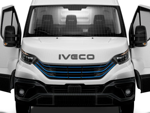 Iveco eDaily Van L4H2 HQ Interior 2024 3D Model