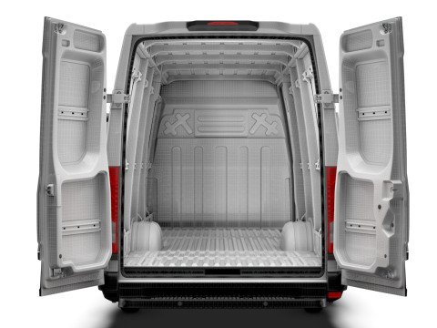 Iveco eDaily Van L4H2 HQ Interior 2024 3D मॉडल