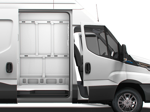 Iveco eDaily Van L4H3 HQ Interior 2024 3D Model