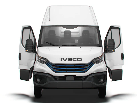 Iveco eDaily Van L4H3 HQ Interior 2024 3D Model