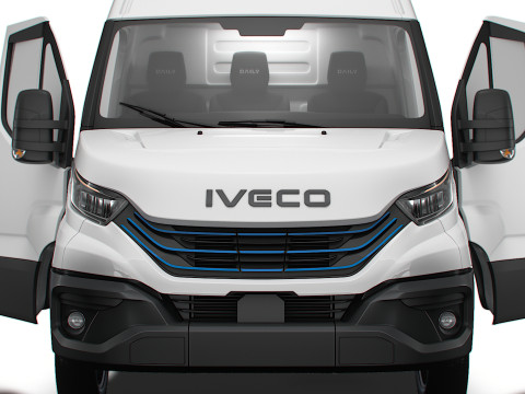 Iveco eDaily Van L4H3 HQ Interior 2024 3D Model