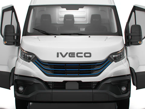Iveco eDaily Van L4H3 HQ Interior 2024 3D Model