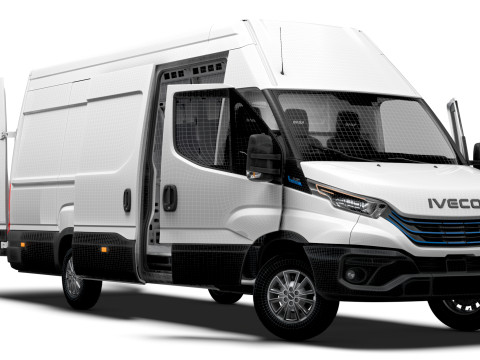 Iveco eDaily Van L4H3 HQ Interior 2024 3D Model