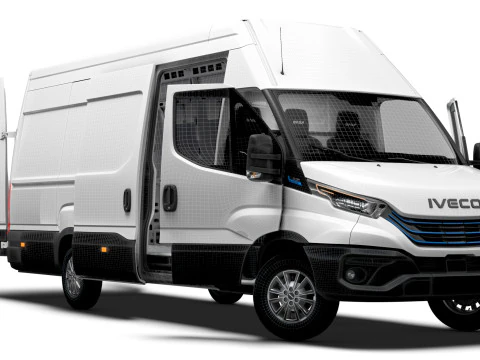 Iveco eDaily Van L4H3 HQ Interior 2024 3D Model