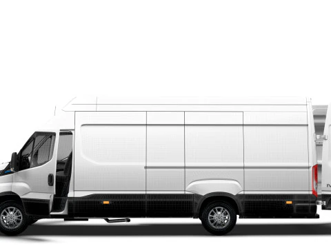 Iveco eDaily Van L4H3 HQ Interior 2024 3D Model