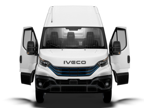 Iveco eDaily Van L4H3 HQ Interior 2024 3D Model