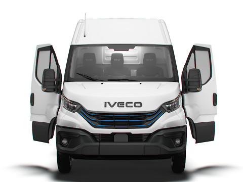 Iveco eDaily Van L5H2 HQ Interior 2024 Modelo 3D