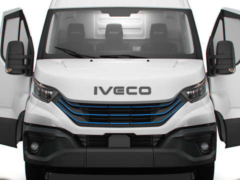 Iveco eDaily Van L5H2 HQ Interior 2024 Modelo 3D