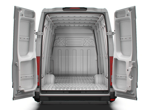 Iveco eDaily Van L5H2 HQ Interior 2024 Modelo 3D