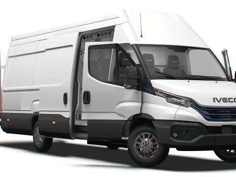 Iveco eDaily Van L5H3 HQ Interior 2024 3D Model