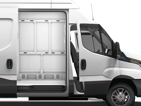 Iveco eDaily Van L5H3 HQ Interior 2024 3D 모델