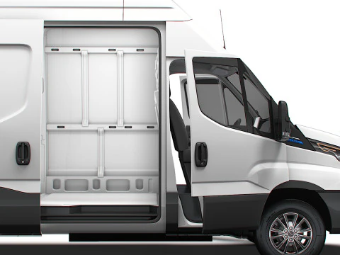 Iveco eDaily Van L5H3 HQ Interior 2024 3D Model